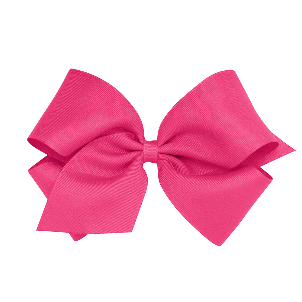 KING (6.25" wide) Grosgrain Bow by Wee Ones (47 Colors)
