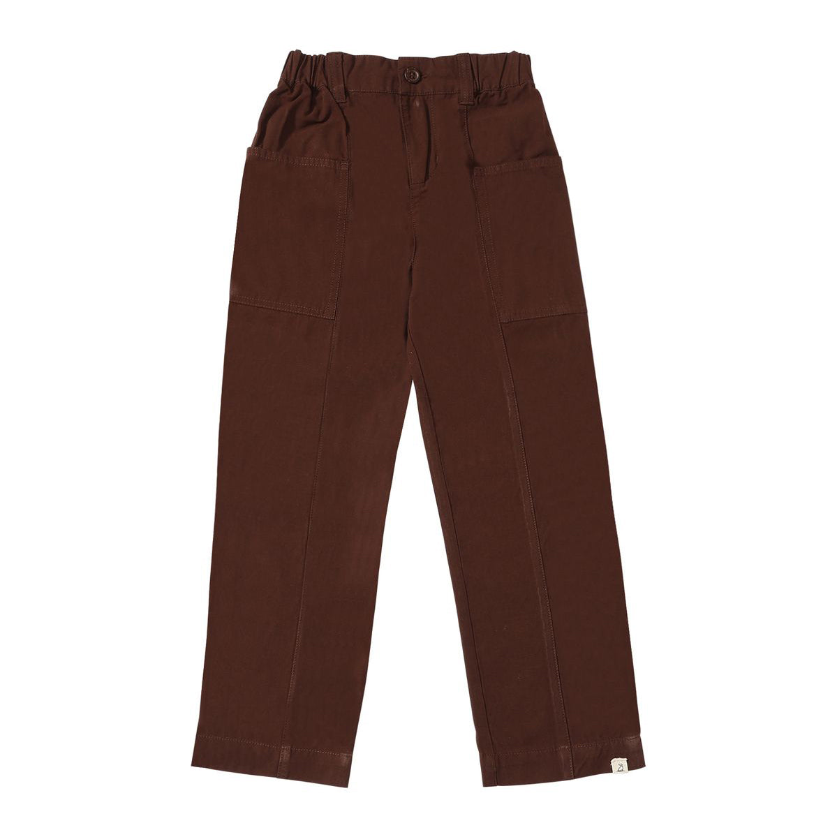 Brown Pocketed Ryan Pants by Me & Henry