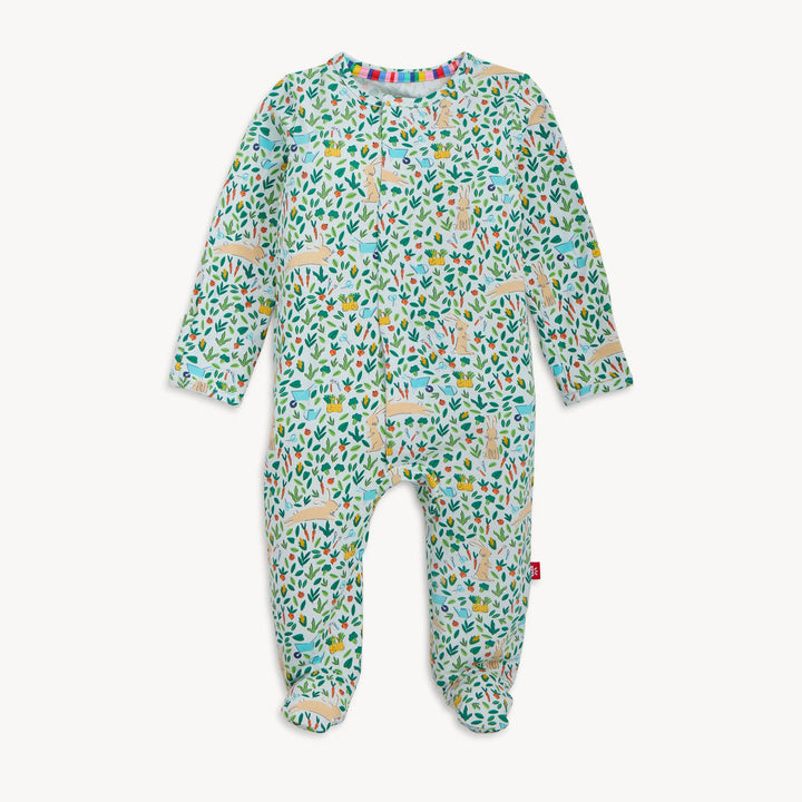 Bunny Garden Footie by Magnetic Me