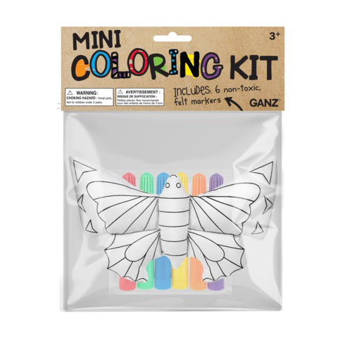 Ganz 3-D Butterfly Coloring Kit with Six Markers