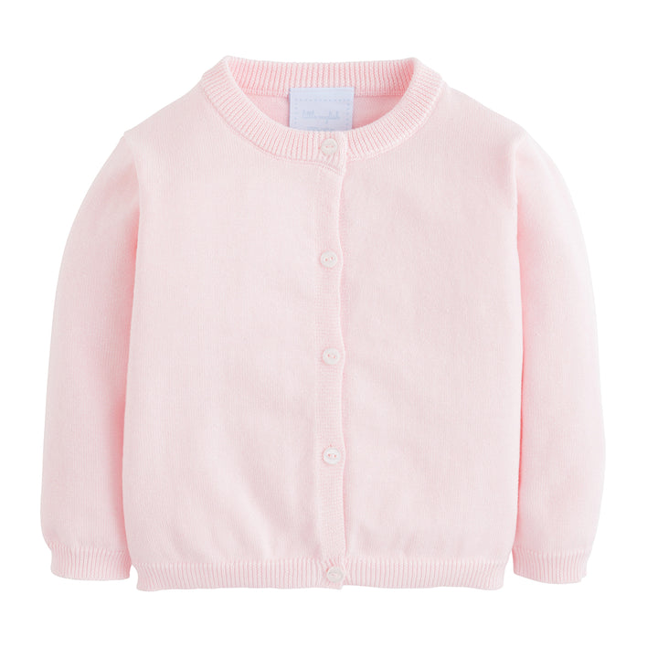 Little English Light Pink Cardigan Sweater
