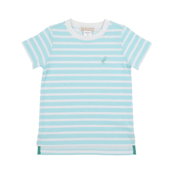 Edisto Egg Blue Stripe Carter Crewneck by The Beaufort Bonnet Company