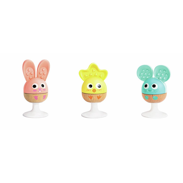 Cheery Critters Rattle Trio by Hape
