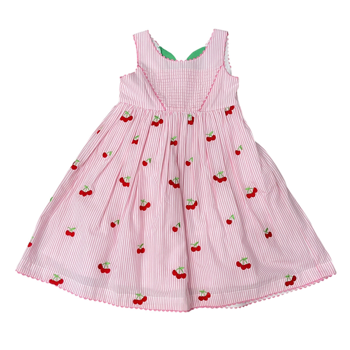 Cherry Back Dress by Cotton Kids