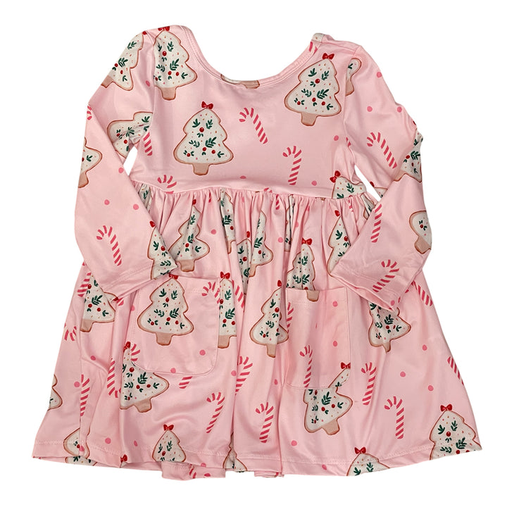 Christmas Cookies Pocket Twirl Dress by Mila & Rose