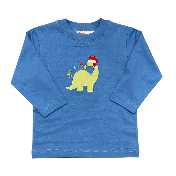 Christmas Brontosaurus with Lights Shirt by Luigi