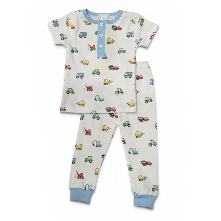 Construction Vehicles Pajama Set by LuLu BeBe