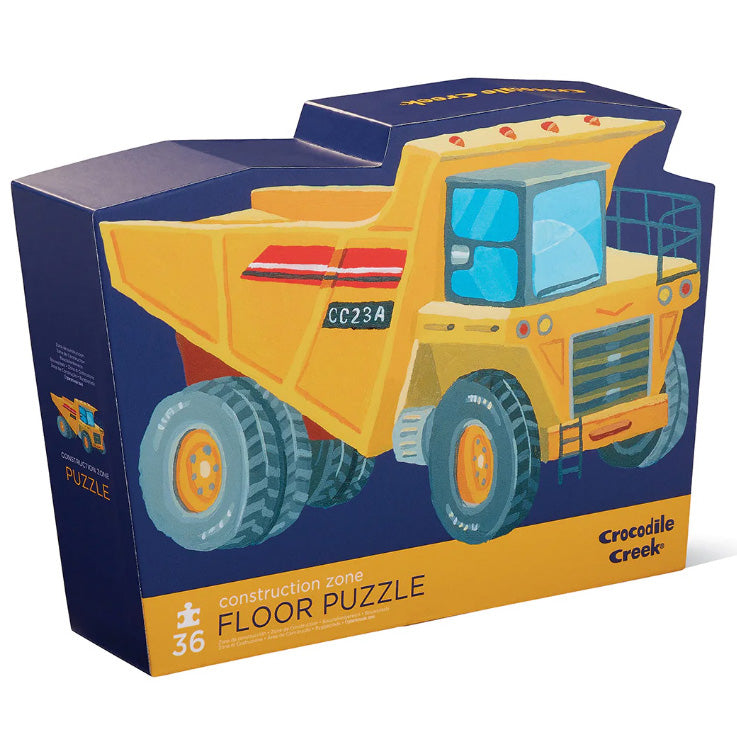 Crocodile Creek Construction Zone 36-Piece Puzzle