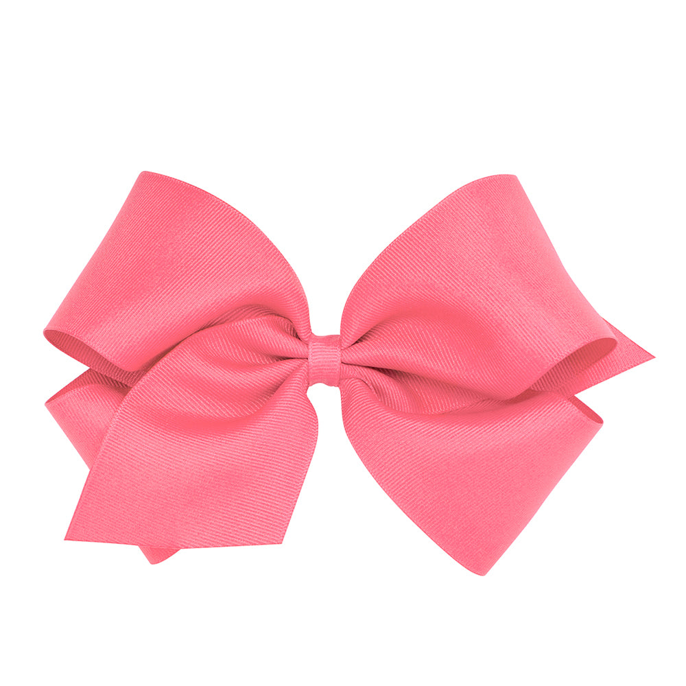 KING (6.25" wide) Grosgrain Bow by Wee Ones (47 Colors)