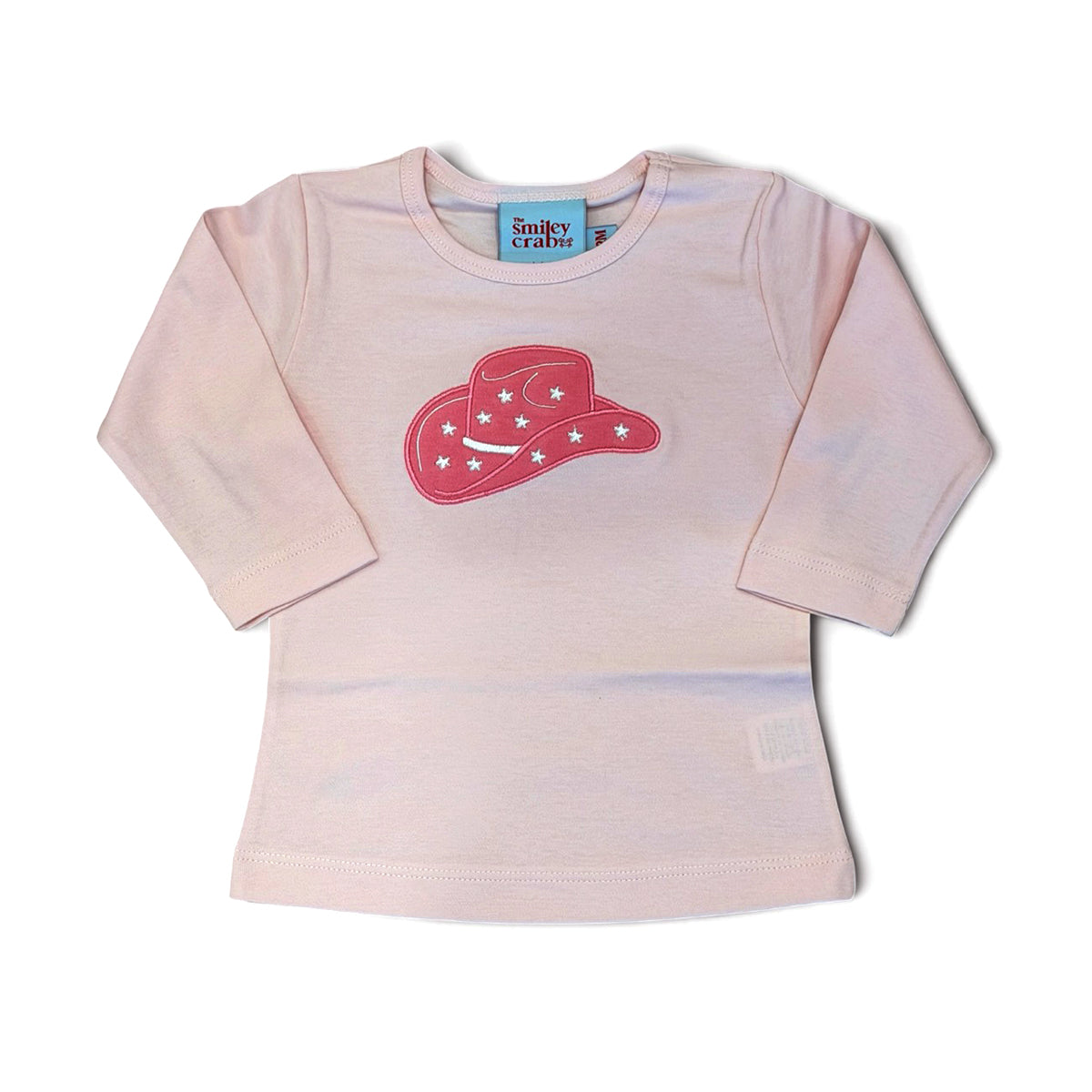 Cowgirl Hat Applique Shirt by The Smiley Crab