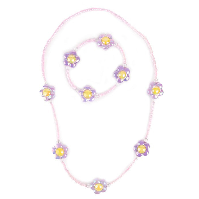Crazy for Daisies Necklace / Bracelet Set by Great Pretenders