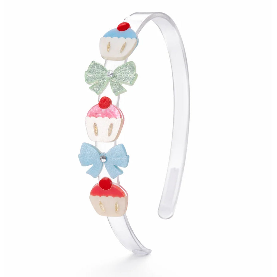 Cupcakes and Bows Headband by Lilies & Roses