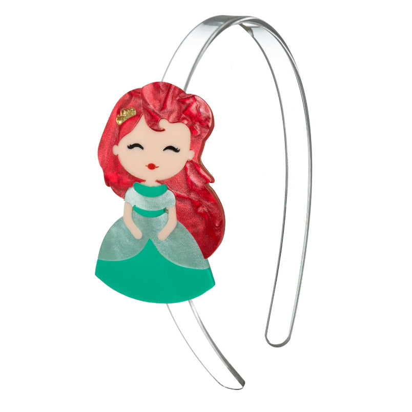 Cute Doll Red Hair Headband by Lilies & Roses