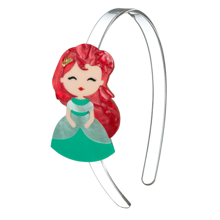 Cute Doll Red Hair Headband by Lilies & Roses