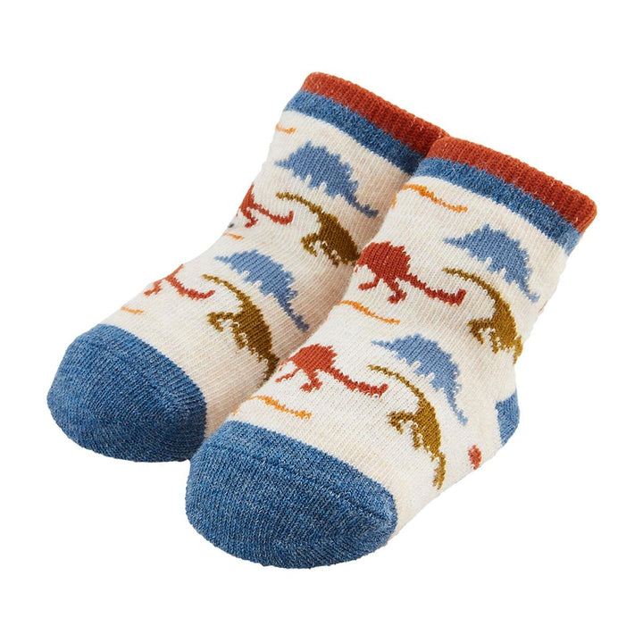 Dino Pattern Socks by Mud Pie