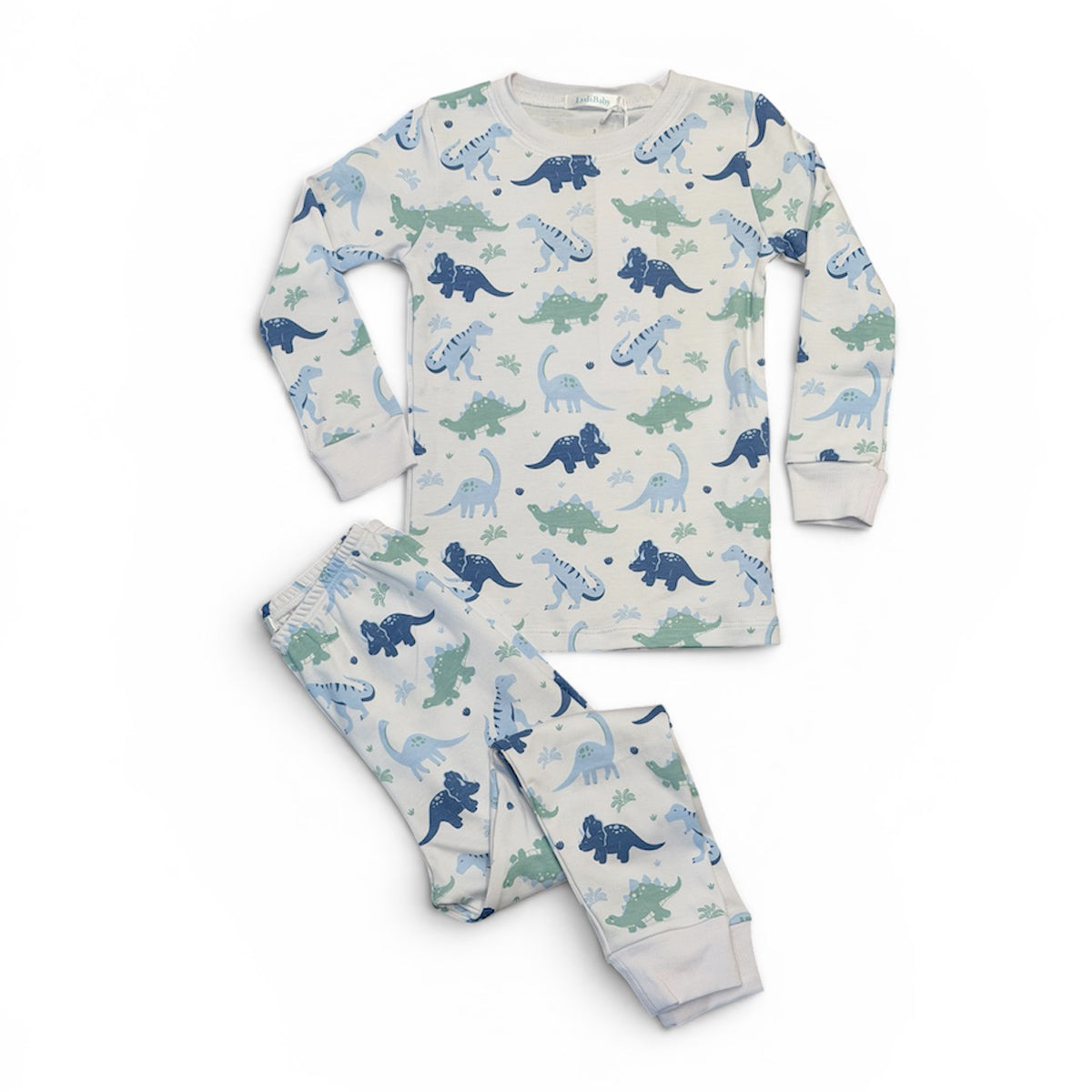 Dinos 2-Piece Pajama Set by Lyda Baby