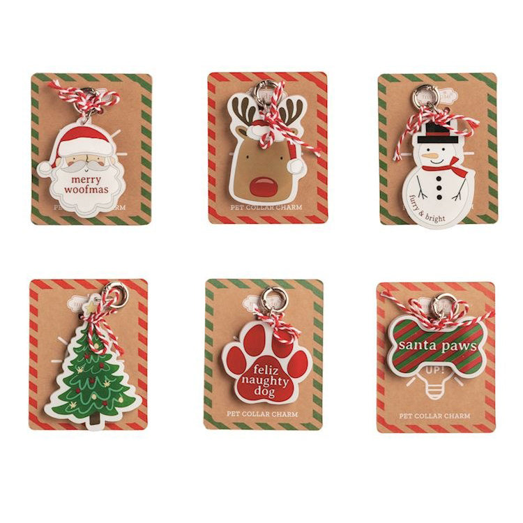 Christmas LED Dog Tag by Mud Pie