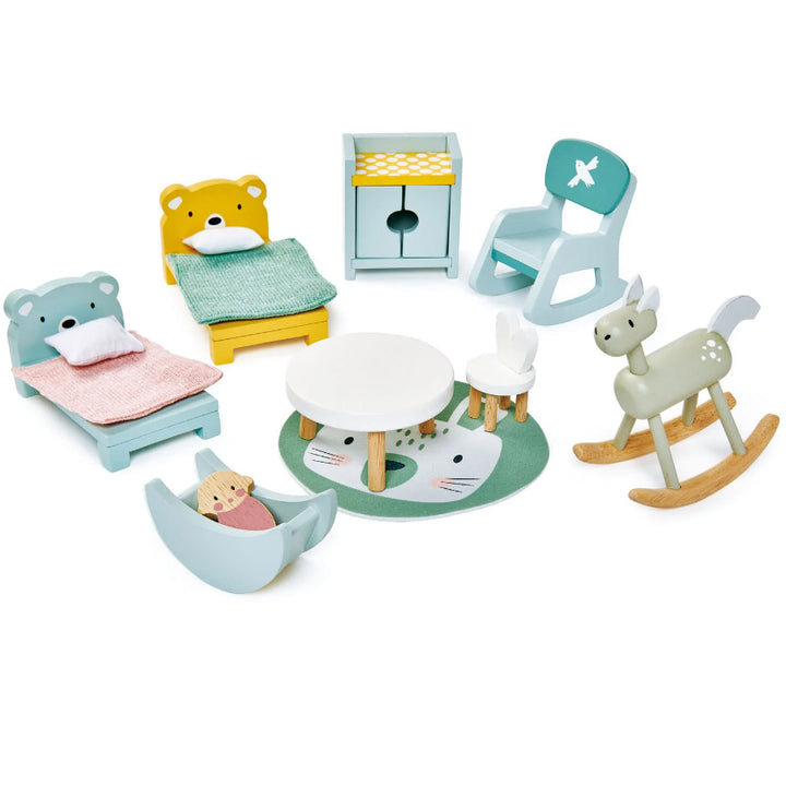 Doll House Children's Room Furniture Set by Tender Leaf