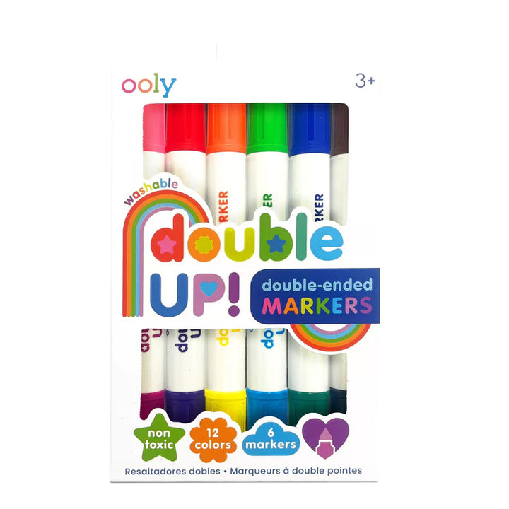 Ooly Double Up Ended Markers - Set of 6