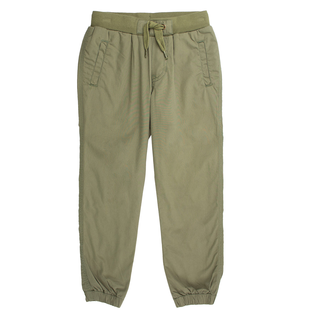 Dusty Olive Chino Jogger Pants by RuggedButts
