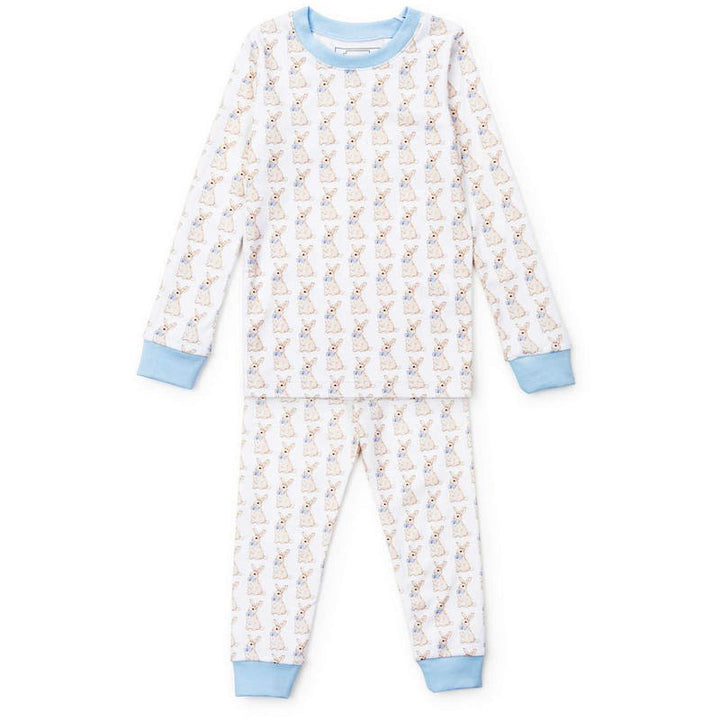 Easter Bunnies Blue Grayson Pajamas Set by Lila & Hayes