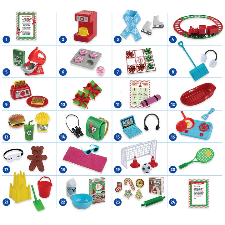 The Elf on the Shelf® Polar Props™ 24-Day Ultimate Elf Ideas Kit