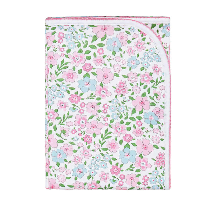 English Garden Receiving Blanket by Nellapima