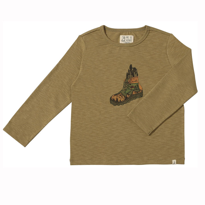 Explore Hiking Boot Printed Tee by Me & Henry