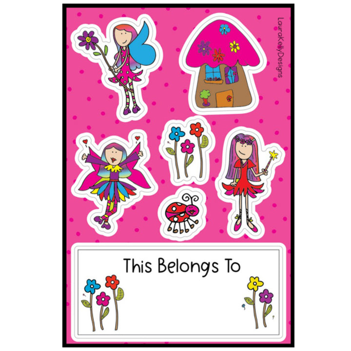 Fairies Vinyl Sticker Pack by Laura Kelly Designs