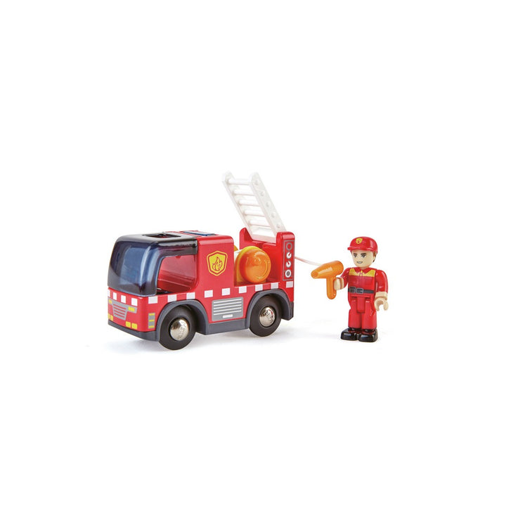 Fire Truck with Siren by Hape