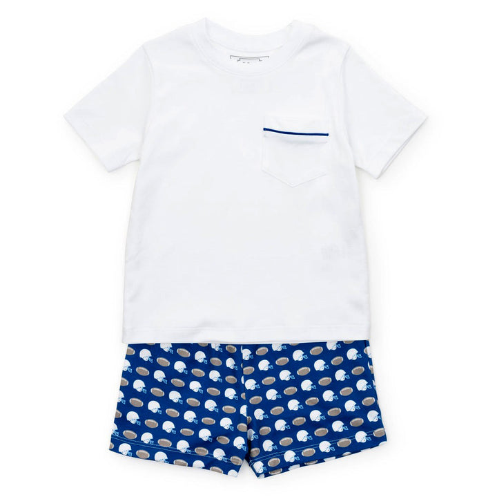 First Down Football Short Set by Lila and Hayes