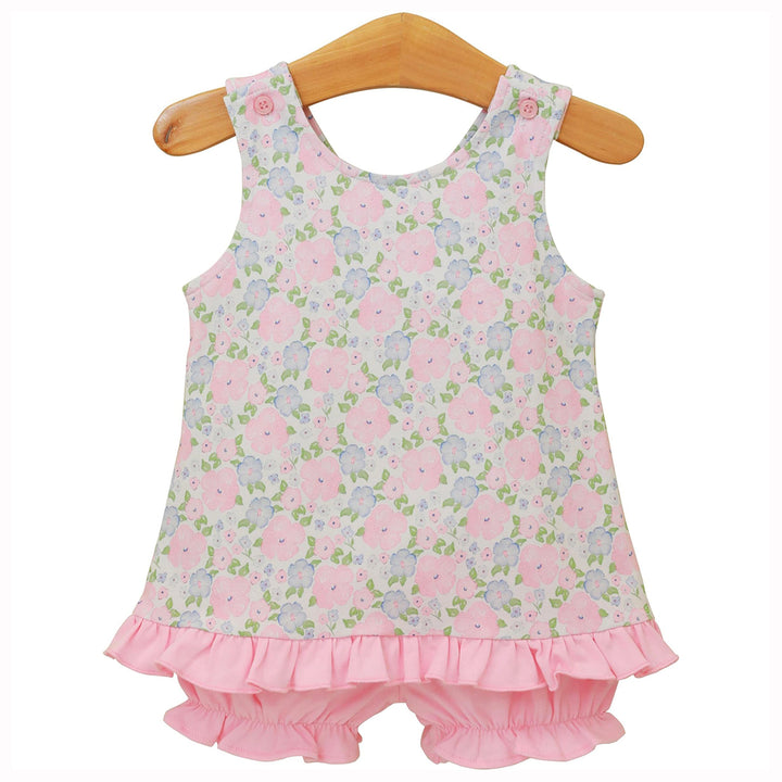 Floral Blossoms Bloomer Set by Trotter Street Kids