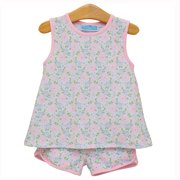 Floral Blossoms Short Set by Trotter Street Kids
