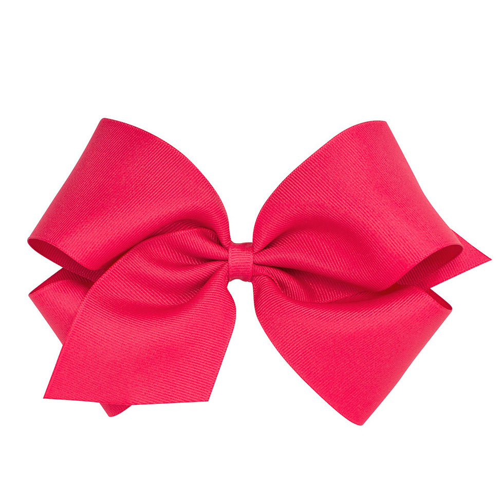 KING (6.25" wide) Grosgrain Bow by Wee Ones (47 Colors)