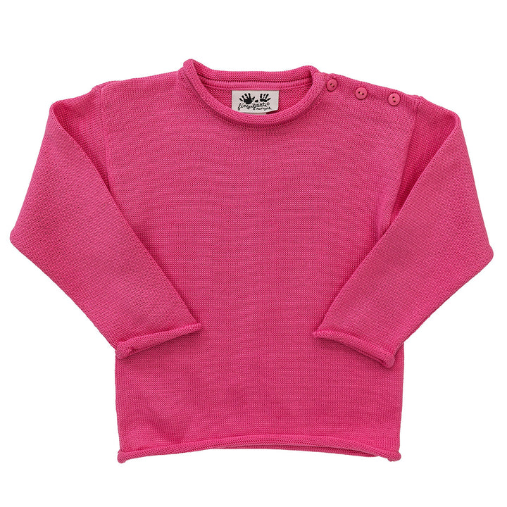 Fuschia Roll-Neck Sweater by Fingerprints New York
