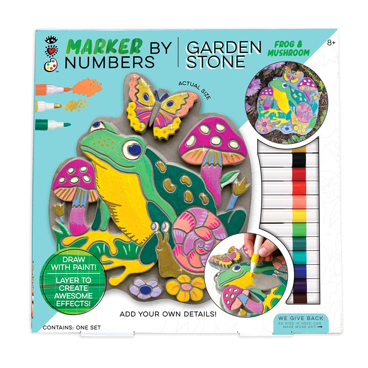 Garden Stone Marker by Number by I Heart Art