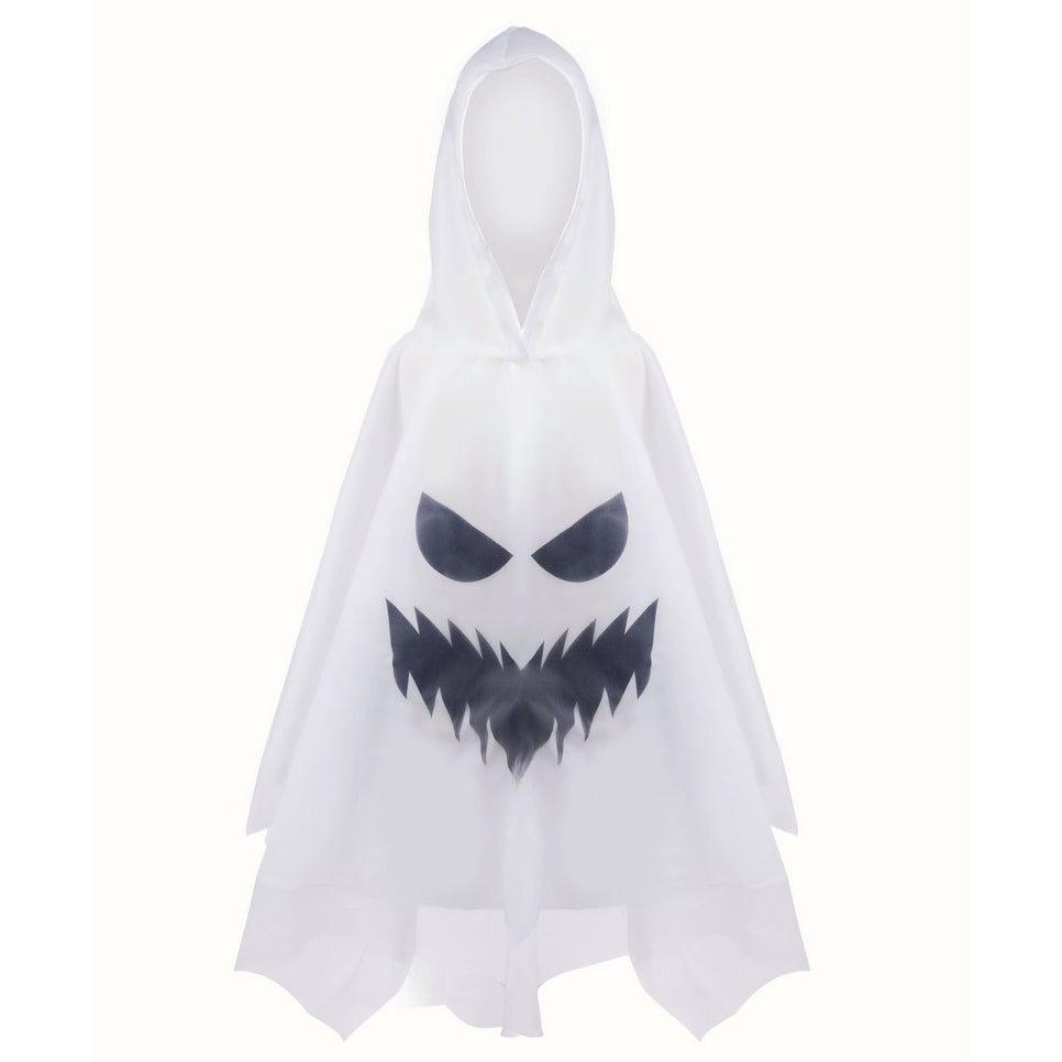 Ghost Costume Poncho by Great Pretenders - Size 3T / 4T