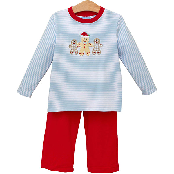 Gingerbread Pant Set by Trotter Street Kids