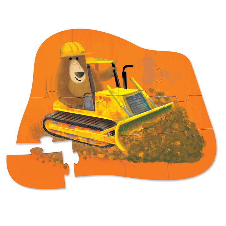 Go Mister Bear 12-Piece Puzzle (Age 2+) by Crocodile Creek