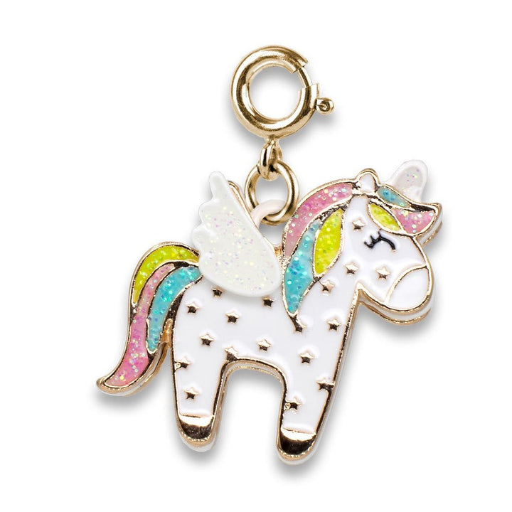 Gold Flying Unicorn Charm by Charm It!