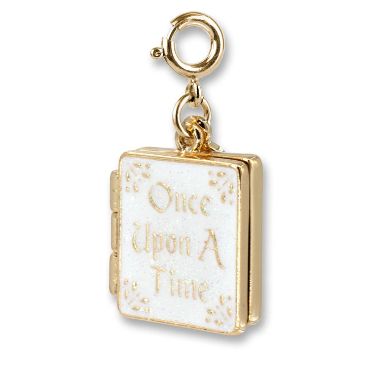 Gold Princess Book Charm by Charm It!