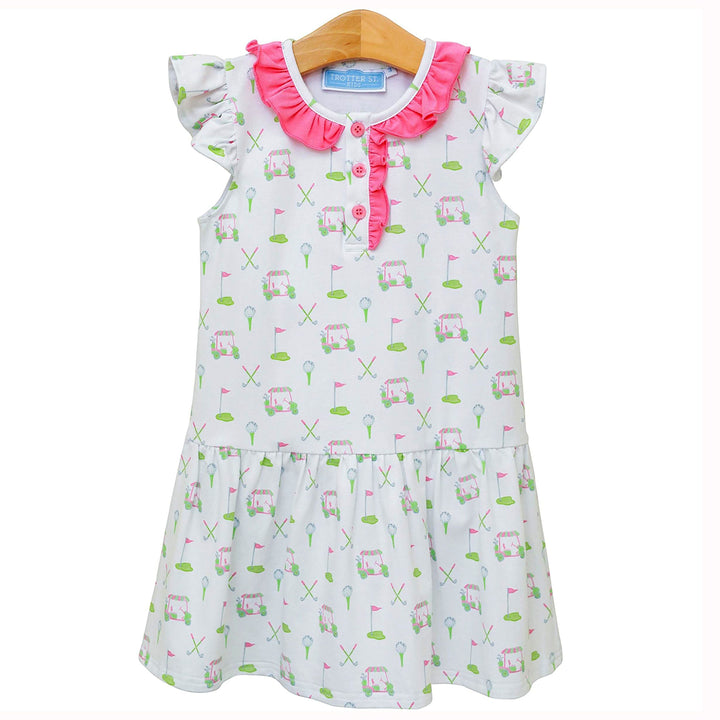 Caddy Club Golf Dress by Trotter Street Kids