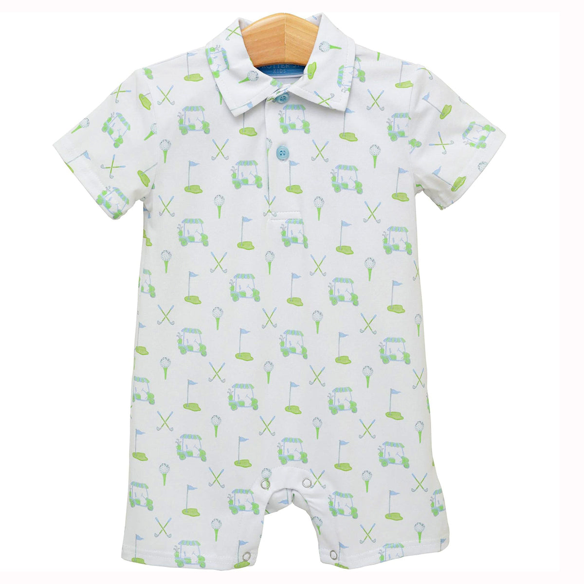 Caddy Club Golf Romper by Trotter Street Kids
