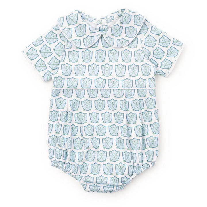 Golf Crest Boy's Romper by Lila & Hayes