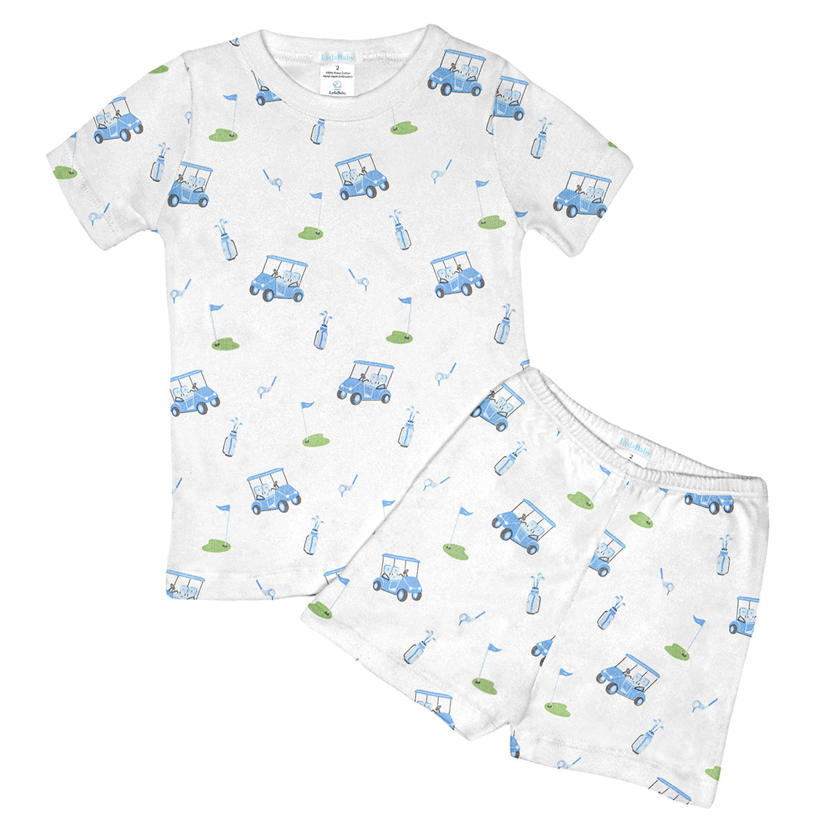 Boy Golf Game 2-Piece Pajama Set by Lyda Baby