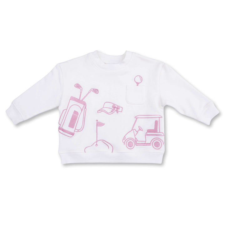 Golf Drop-Sleeve Sweatshirt by Angel Dear