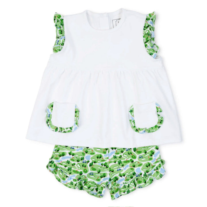 Par for the Course Girl Short Set by Lila & Hayes