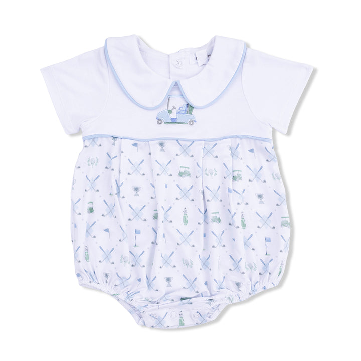 Golf Trellis Box Pleat Bubble by Angel Dear