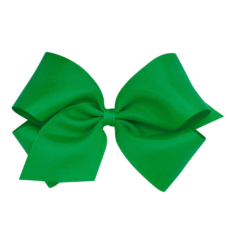 KING (6.25" wide) Grosgrain Bow by Wee Ones (47 Colors)