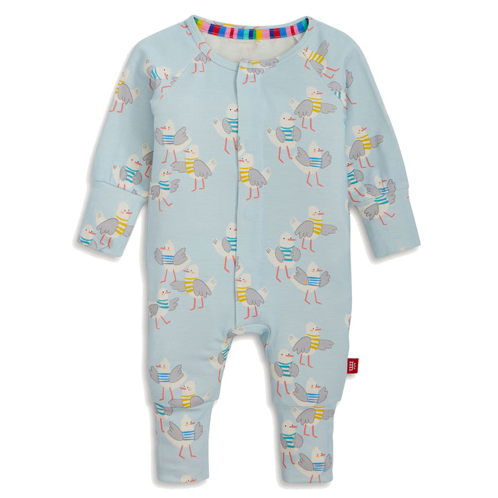 Gulls Wanna Have Fun Right FIt Coverall by Magnetic Me